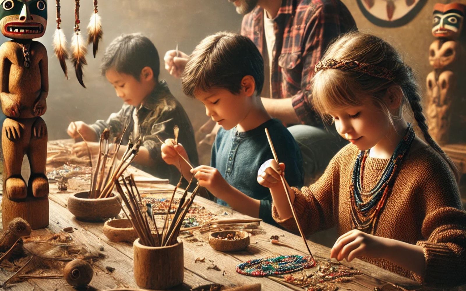 Northwest Native American Crafts for Kids' Emotional Development